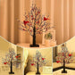 🐦 Árbol brillante con cardenales
