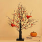 🐦 Árbol brillante con cardenales