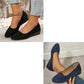 Elegantes zapatos de cuña con tacón bajo antideslizantes y ligeros