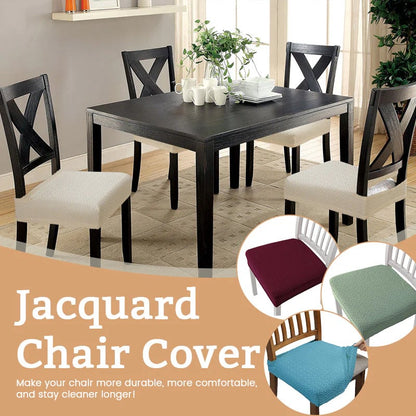 Las cubiertas de silla Jacquard impermeables duraderas, elegantes y fáciles de cuidar 🪑 | Campaña de otoño: 50% de descuento por poco tiempo