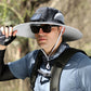 💥Gorro de pesca de protección solar con 2 compartimentos solares desmontables