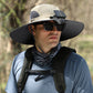 💥Gorro de pesca de protección solar con 2 compartimentos solares desmontables