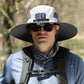 💥Gorro de pesca de protección solar con 2 compartimentos solares desmontables