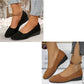Elegantes zapatos de cuña con tacón bajo antideslizantes y ligeros