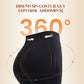 Ropa interior de seda helada de cintura alta para mujer con control de abdomen y levantamiento de cadera