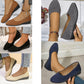 Elegantes zapatos de cuña con tacón bajo antideslizantes y ligeros