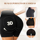 Ropa interior de seda helada de cintura alta para mujer con control de abdomen y levantamiento de cadera