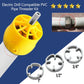 🌲Kit de roscado de tubos de PVC compatible con taladro eléctrico con varios tama