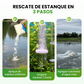 Polvo premium para el cuidado de estanques (500 g) | Clarificador de agua y control de algas 🐟🌊🔬