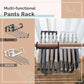 👖Perchero Multifuncional para Pantalones - Organiza hasta 5 Prendas en Vertical, Ahorra Espacio en Armario 📦🔝