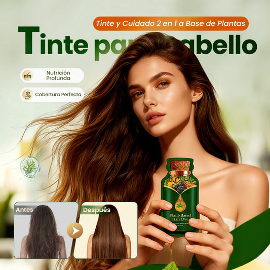 Tinte a Base de Plantas de Acción Rápida y Suave