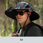 💥Gorro de pesca de protección solar con 2 compartimentos solares desmontables