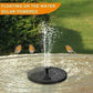 🔥Fuentes solares para pájaros🐦️