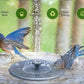 🔥Fuentes solares para pájaros🐦️