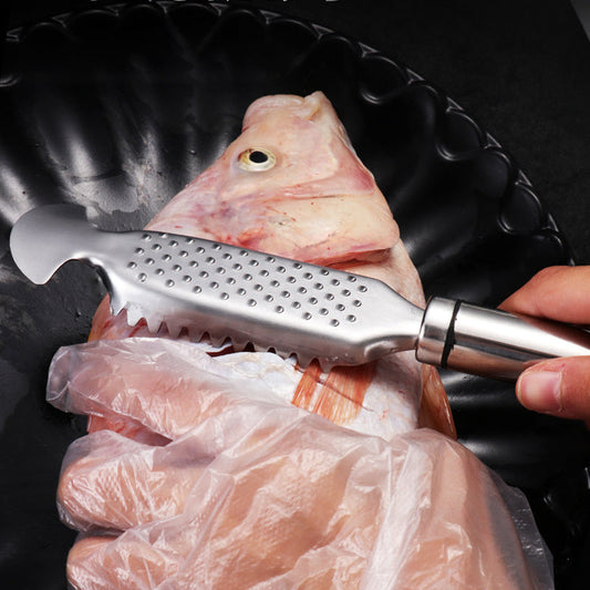 🐟Removedor de escamas de pescado de acero inoxidable