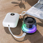 Mini altavoz Bluetooth magnético con luz RGB