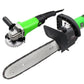 Kit de Motosierra Eléctrica Convertida en Amoladora Angular