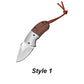 Cuchillo Plegable Portátil de Acero Inoxidable para Exterior 🗡️