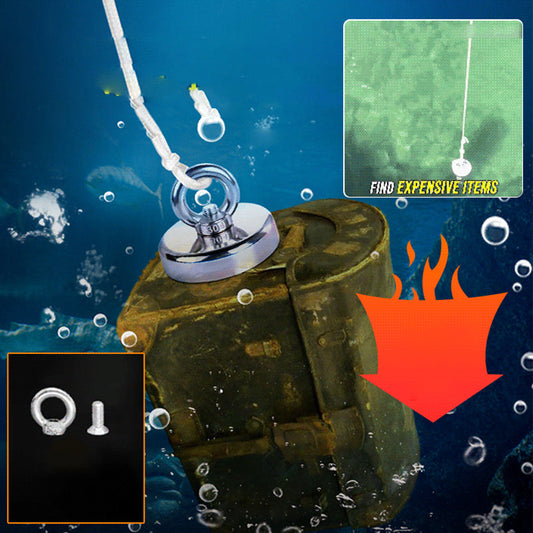 🔥Oferta especial🔥Juego de imanes para oro, plata, tesoros y monedas de rescate magnético en aguas profundas