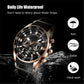 🚀Venta semestral temporal🚀Reloj multifunción de caballero con movimiento sumergible