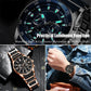 🚀Venta semestral temporal🚀Reloj multifunción de caballero con movimiento sumergible