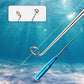 Extractor de Anzuelos Metálico de Pesca con Tubo de Almacenamiento Transparente