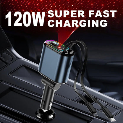 🔥OFERTA 2025🔥Cargador telescópico para coche Starlight