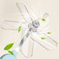 Ventilador deflector de aire acondicionado colgante
