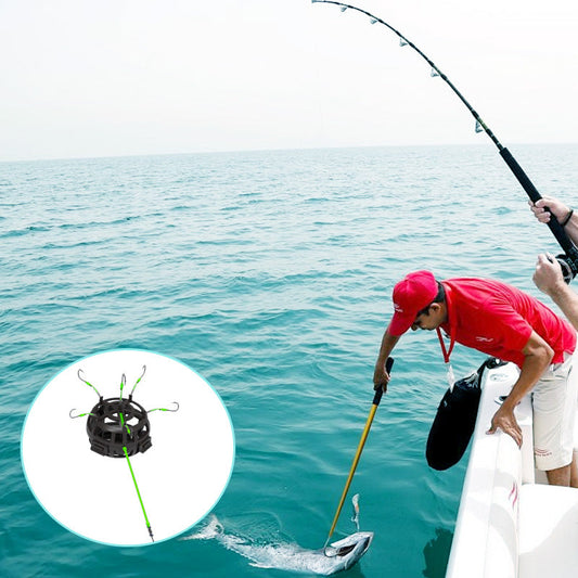 🔥2025 Hot Sale🔥360° Anzuelo de Pesca con Jaula de Cebo Flotante(50% OFF)