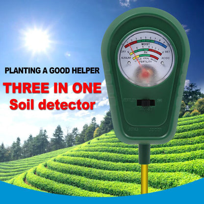 Detector de suelo 3 en 1 con pantalla de puntero