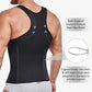 Chaleco reductor con cremallera para hombre