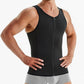 Chaleco reductor con cremallera para hombre
