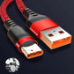 Cable de carga rápida prolongado y duradero