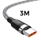 Cable de carga rápida prolongado y duradero