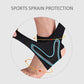 Tobillera elástica ajustable para practicar deporte
