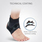 Tobillera elástica ajustable para practicar deporte
