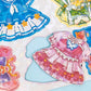 Muñecas de vestir magnéticas para niños