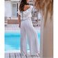 🌞Venta de verano🌺 Mono con volantes sin hombros para mujer - 52% de descuento