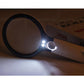 3X/45X Doppellinse Lupe mit LED