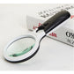 3X/45X Doppellinse Lupe mit LED