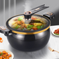 🔥 Velkokapacitní smaltovaný hrnec s mikrotlakovým víkem – ideální na polévky a dušená jídla 🍲