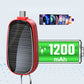 Mini Solar Power Pod de emergencia de 1200mAh