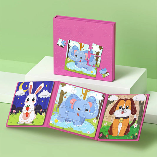 Children's Magnetic Building Book