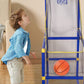 🥳 2026 VELKÝ PRODEJ 🥳 💞 VÍCE NEŽ 50 000 KUSŮ PRODÁNO! 🏀🎯 SLEVA 50%! Dětský basketbal do pokoje – automatické vracení míčů, odolný a bezpečný. Balení obsahuje 4 míče a pumpičku. Snadná montáž, zábava na celé hodiny! 🧒💨