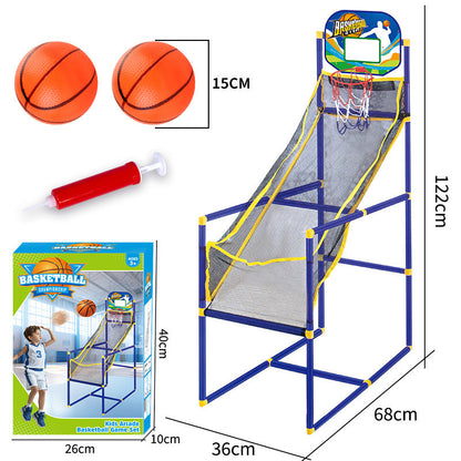 🥳 2026 VELKÝ PRODEJ 🥳 💞 VÍCE NEŽ 50 000 KUSŮ PRODÁNO! 🏀🎯 SLEVA 50%! Dětský basketbal do pokoje – automatické vracení míčů, odolný a bezpečný. Balení obsahuje 4 míče a pumpičku. Snadná montáž, zábava na celé hodiny! 🧒💨