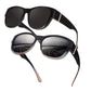 🕶️👓 50% SLEVA! Pozor, nositelé brýlí: tyto oversized sluneční brýle se nasazují přes vaše vlastní brýle a vypadáte jako filmová hvězda – žádné drahé klip-on, žádné šilhání s čočkami!
