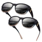 🕶️👓 50% SLEVA! Pozor, nositelé brýlí: tyto oversized sluneční brýle se nasazují přes vaše vlastní brýle a vypadáte jako filmová hvězda – žádné drahé klip-on, žádné šilhání s čočkami!