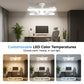 🌬️✨ Dvouhlavý stropní ventilátor s LED světlem – moderní design s dálkovým ovládáním do obývacího pokoje a ložnice