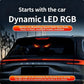 🚗🔆 Solární LED výstražné světlo pro automobily – napájené solární energií, odolné proti povětrnostním vlivům, automatické zapnutí po setmění – pro větší bezpečnost na silnici🔥🛡️